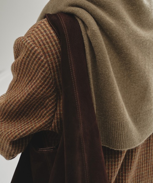 TODAYFUL(トゥデイフル)の「TODAYFUL Wool100 Check Jacket(テーラードジャケット・レディース・ライトブラウン・36/38)」の6枚目の写真