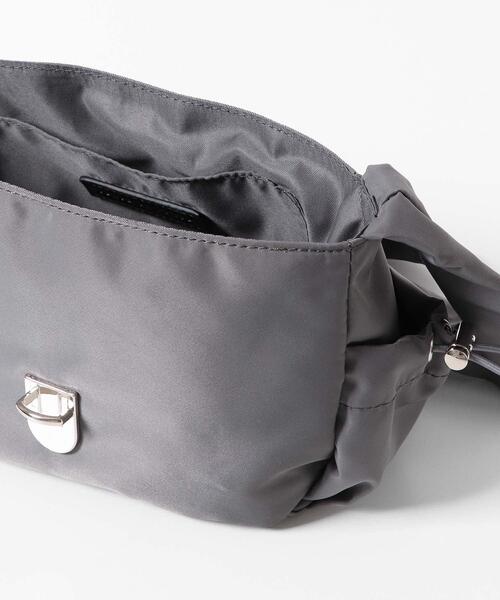 SENSE OF PLACE by URBAN RESEARCH（センスオブプレイスバイアーバンリサーチ）の「ナイロンフラップショルダーバッグ（ショルダーバッグ・メンズ・ライトブルー/ブラック/グレー・ONE）」の7枚目の写真
