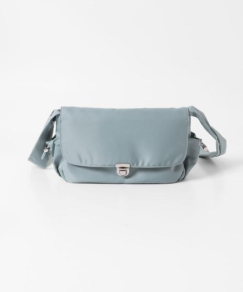 SENSE OF PLACE by URBAN RESEARCH（センスオブプレイスバイアーバンリサーチ）の「ナイロンフラップショルダーバッグ（ショルダーバッグ・メンズ・ライトブルー/ブラック/グレー・ONE）」の11枚目の写真