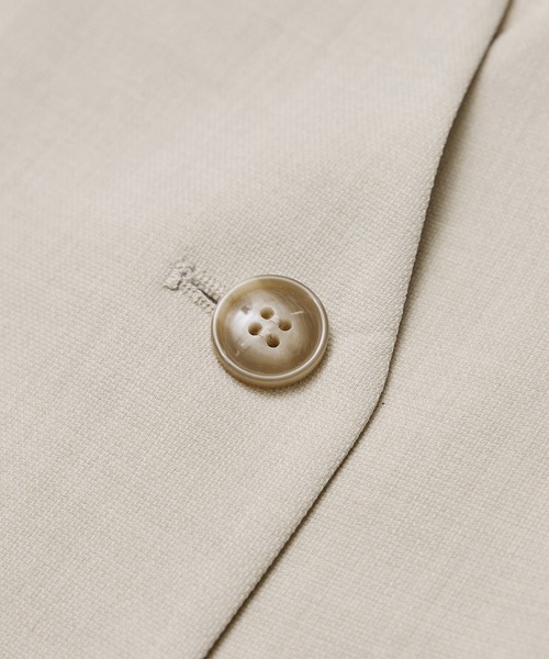 ROPE' PICNIC（ロペピクニック）の「【抗菌防臭・接触冷感・UVカット】カナパノースーリーブジレ/セットアップ対応（ベスト・レディース・ネイビー/グリーン系その他/ベージュ・38）」の15枚目の写真