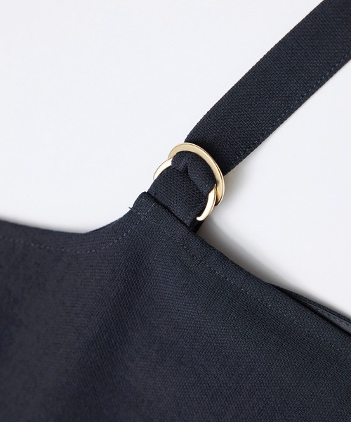 ROPE' PICNIC（ロペピクニック）の「【抗菌防臭・接触冷感・UVカット】カナパノースーリーブジレ/セットアップ対応（ベスト・レディース・ネイビー/グリーン系その他/ベージュ・38）」の18枚目の写真