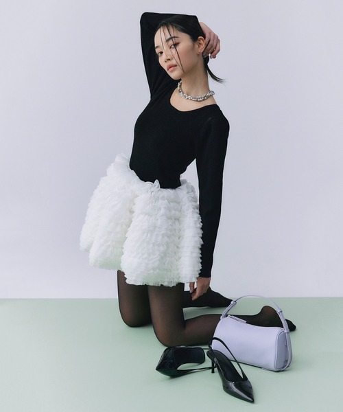 EIMY ISTOIRE（エイミーイストワール）の「ボリュームチュールフリル