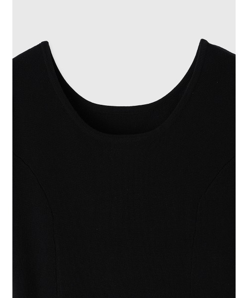 セール】ボリュームチュールフリルニットワンピース（ワンピース