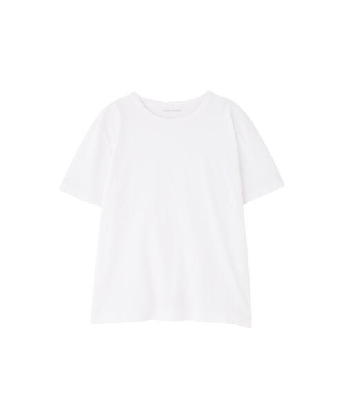 human woman(ヒューマンウーマン)の「◆半袖Tシャツオーガニック綿天竺(Tシャツ/カットソー・レディース・ホワイト・MEDIUM)」の12枚目の写真