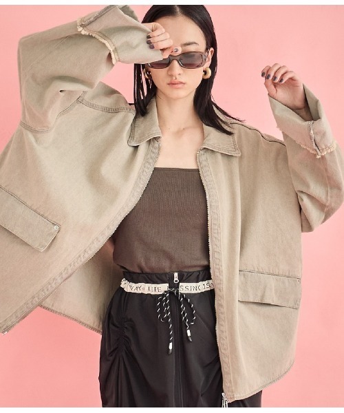 Settimissimo（セッティミッシモ）の「カップ付き ベア ナローストラップ キャミソール（キャミソール・レディース・レッド/ブラウン/アイボリー・FREE）」の20枚目の写真