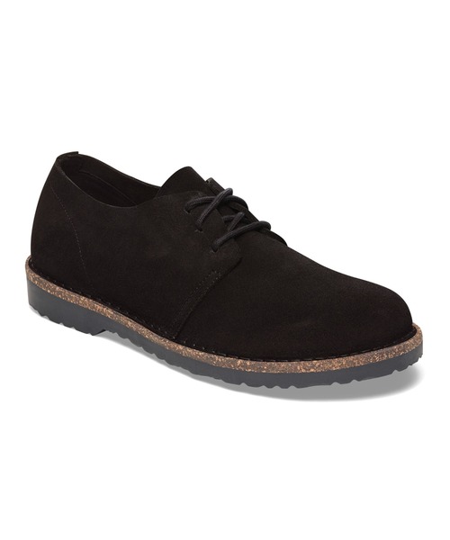 BIRKENSTOCK(ビルケンシュトック)の「【公式】ビルケンシュトック Uppsala Low/アップサラ ロー スエードレザー(モカシン/デッキシューズ・レディース・ブラック・23cm【ナロー幅】/25cm【ナロー幅】/24cm【ナロー幅】/24.5cm【ナロー幅】/26.5cm【レギュラー幅】/25cm【レギュラー幅】)」の2枚目の写真