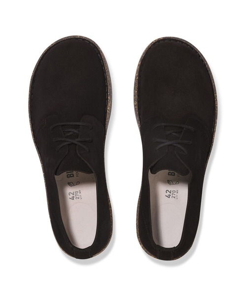 BIRKENSTOCK(ビルケンシュトック)の「【公式】ビルケンシュトック Uppsala Low/アップサラ ロー スエードレザー(モカシン/デッキシューズ・レディース・ブラック・23cm【ナロー幅】/25cm【ナロー幅】/24cm【ナロー幅】/24.5cm【ナロー幅】/26.5cm【レギュラー幅】/25cm【レギュラー幅】)」の3枚目の写真