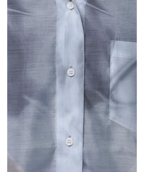 EMODA（エモダ）の「エアリールーズシャツ（シャツ/ブラウス・レディース・アイボリー/ブラック/グレー・FREE）」の14枚目の写真