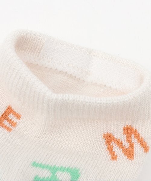 petit main（プティマイン）の「DAILYスニーカー丈ソックス2P（ソックス/靴下・キッズ・ブルー/レッド/オフホワイト/ライトグリーン・S(13-15cm)/11-13cm/L(18-20cm)/M(16-18cm)）」の15枚目の写真