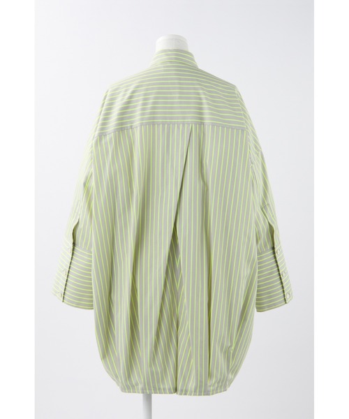 Neon Stripeシャツロンパース（つなぎ/オールインワン）｜ENFOLD