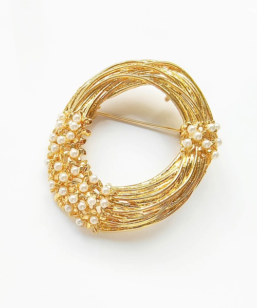 @ ゴールド 金 K18 花 ブローチ 立体 GOLD バッジ コサージュ ゴールド 金 K18 花 ブローチ 立体 GOLD バッジ コサージュ