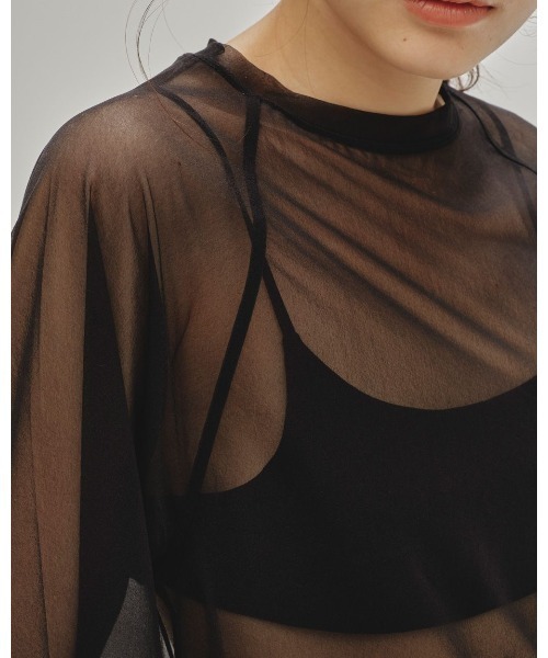 TODAYFUL(トゥデイフル)の「TODAYFUL Sheer Raglan Long T-shirts 12510408(Tシャツ/カットソー・レディース・ホワイト/ブラック・FREE)」の12枚目の写真