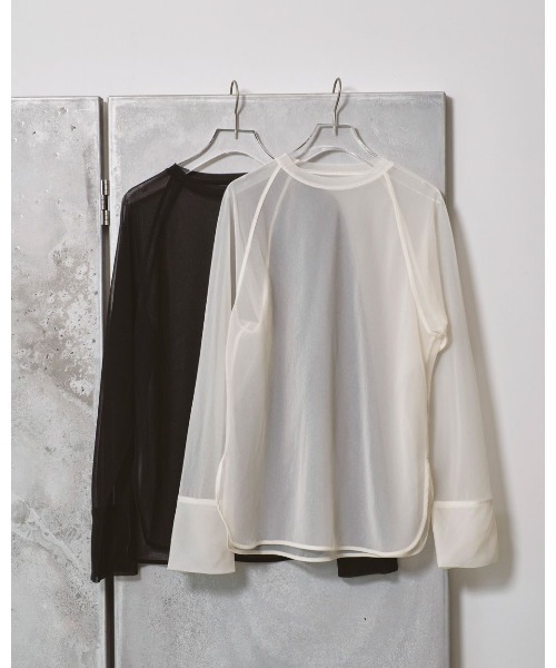 TODAYFUL（トゥデイフル）の「TODAYFUL Sheer Raglan Long T-shirts