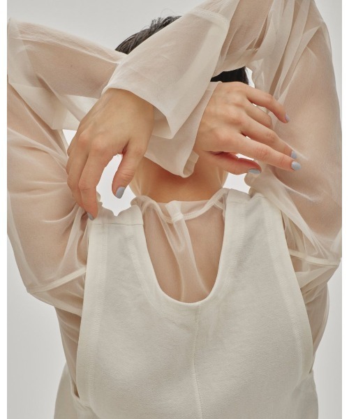 TODAYFUL(トゥデイフル)の「TODAYFUL Sheer Raglan Long T-shirts 12510408(Tシャツ/カットソー・レディース・ホワイト/ブラック・FREE)」の9枚目の写真