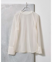 TODAYFUL（トゥデイフル）の「TODAYFUL Sheer Raglan Long T-shirts