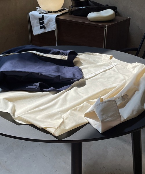 SUWDEE(スーディー)の「bicolor raglan sleeve shirt(シャツ/ブラウス・レディース・ネイビー/アイボリー・FREE)」の17枚目の写真