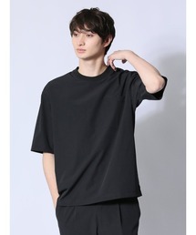 【ストレッチ 防シワ】m.f.エディトリアル メンズ circle motion NPU クルー 半袖 Tシャツ(セットアップ可能)