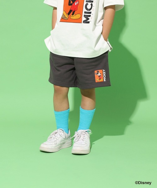 LOWRYS FARM（ローリーズファーム）の「ＤＩＳＮＥＹ／ウラケショートパンツ　 327097（スウェットパンツ・キッズ・グレー/チャコールグレー・120cm/110cm/150cm/140cm/130cm）」の19枚目の写真