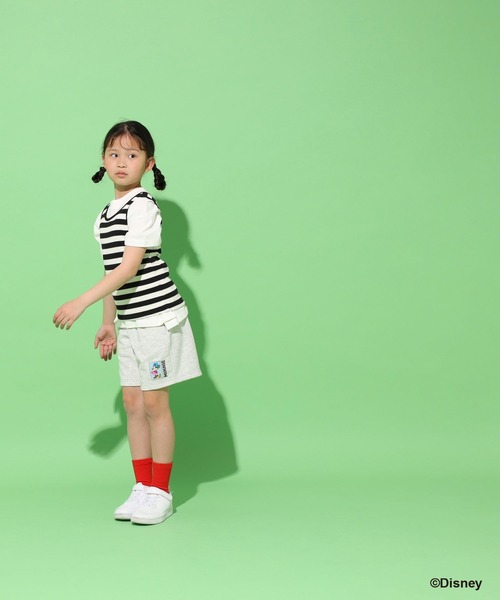 LOWRYS FARM（ローリーズファーム）の「ＤＩＳＮＥＹ／ウラケショートパンツ　 327097（スウェットパンツ・キッズ・グレー/チャコールグレー・120cm/110cm/150cm/140cm/130cm）」の15枚目の写真