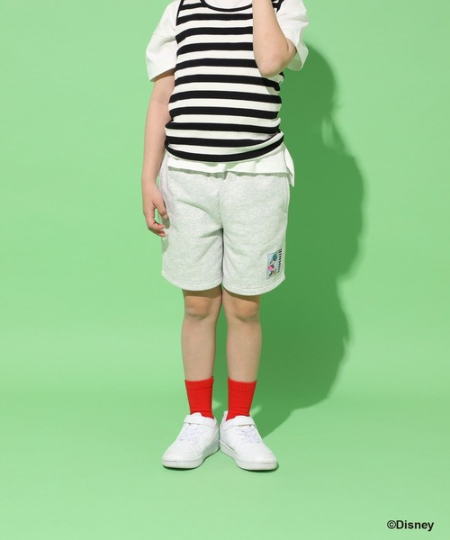 LOWRYS FARM（ローリーズファーム）の「ＤＩＳＮＥＹ／ウラケショートパンツ　 327097（スウェットパンツ・キッズ・グレー/チャコールグレー・120cm/110cm/150cm/140cm/130cm）」の13枚目の写真