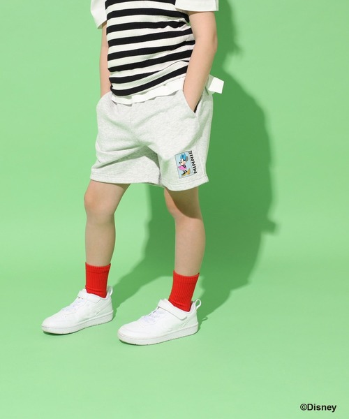 LOWRYS FARM（ローリーズファーム）の「ＤＩＳＮＥＹ／ウラケショートパンツ　 327097（スウェットパンツ・キッズ・グレー/チャコールグレー・120cm/110cm/150cm/140cm/130cm）」の12枚目の写真