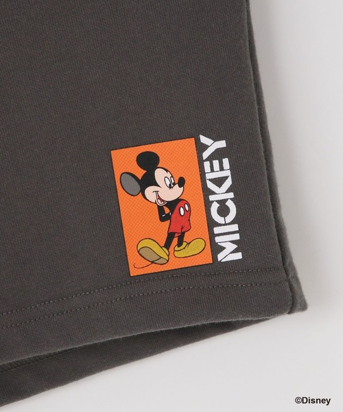 LOWRYS FARM（ローリーズファーム）の「ＤＩＳＮＥＹ／ウラケショートパンツ　 327097（スウェットパンツ・キッズ・グレー/チャコールグレー・120cm/110cm/150cm/140cm/130cm）」の7枚目の写真