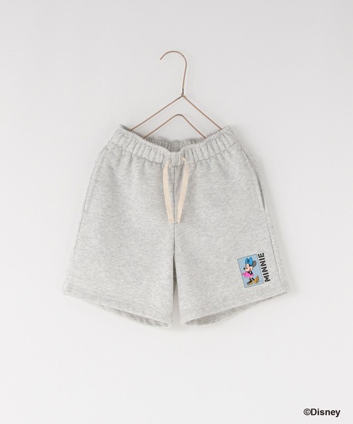 LOWRYS FARM（ローリーズファーム）の「ＤＩＳＮＥＹ／ウラケショートパンツ　 327097（スウェットパンツ・キッズ・グレー/チャコールグレー・120cm/110cm/150cm/140cm/130cm）」の4枚目の写真