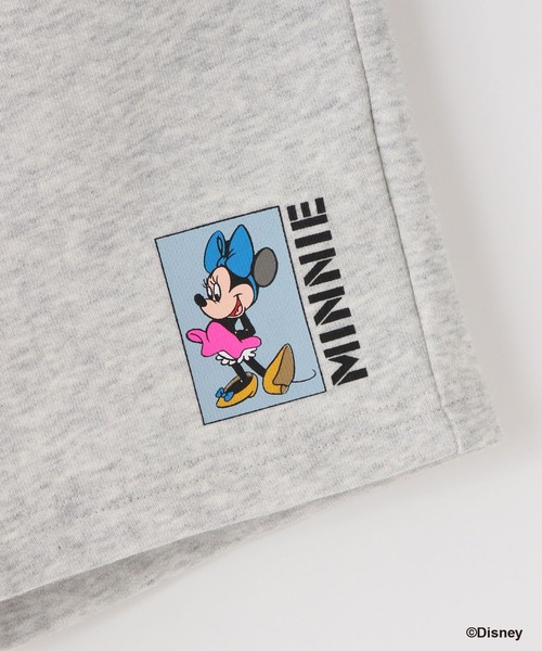 LOWRYS FARM（ローリーズファーム）の「ＤＩＳＮＥＹ／ウラケショートパンツ　 327097（スウェットパンツ・キッズ・グレー/チャコールグレー・120cm/110cm/150cm/140cm/130cm）」の3枚目の写真