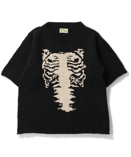 Macmahon knitting mills cat knit 猫 ニット MacMahon Knitting Mills ネコ柄ニット