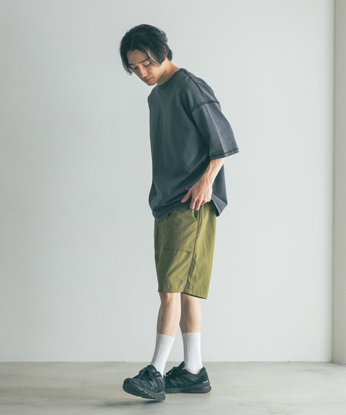 LOWRYS FARM(ローリーズファーム)の「OPナイロンショーツ 324597(その他パンツ・メンズ・カーキ/ブラック・MEDIUM/LARGE)」の21枚目の写真