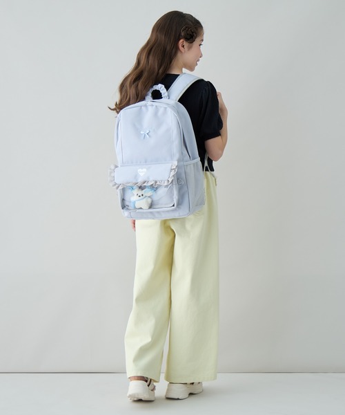 新品タグ付き◇ベンツ×コーデュラ◇シルバー リュック　バックパック METALLIC LOGO BACKPACK 【24L/大容量/A4サイズ/PC収納可能】（バック