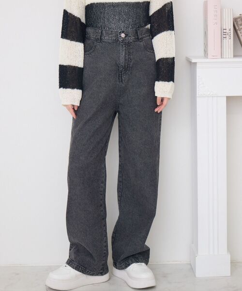 日本製00s美品 エィス（Ä） ライトオンス バギー サルエルデニムパンツ 刺繍 102108_db01.jpg?20250718105050