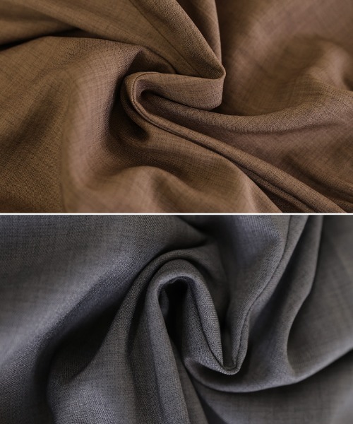 select MOCA(セレクトモカ)の「ハイウエストタックスラックス(スラックス・レディース・ブラウン/ブラック/グレー・MEDIUM/LARGE)」の6枚目の写真