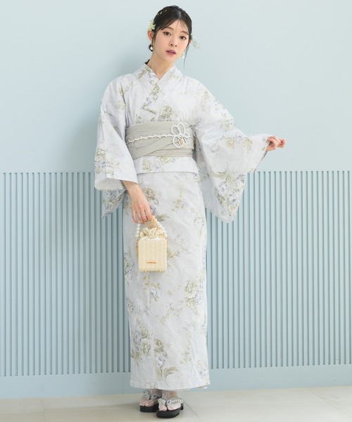 CELEN（セレン）の「【下駄付き兵児帯ゆかた5点セット】浴衣