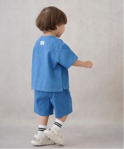 petit main（プティマイン）の「【WEB限定カラーあり】【GOODPRICE】EVAサンダル（サンダル・キッズ・ブラック/ブルーグリーン/アイボリー/サックスブルー/シルバー/レモンイエロー/ベージュ系その他/ピンク・18cm/19cm/17cm/16cm/15cm）」の11枚目の写真