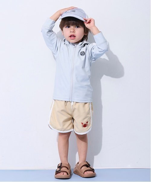 petit main（プティマイン）の「【WEB限定カラーあり】【GOODPRICE】EVAサンダル（サンダル・キッズ・ブラック/ブルーグリーン/アイボリー/サックスブルー/シルバー/レモンイエロー/ベージュ系その他/ピンク・18cm/19cm/17cm/16cm/15cm）」の16枚目の写真