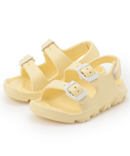 petit main(プティマイン)の「【WEB限定カラーあり】【GOODPRICE】EVAサンダル(サンダル・キッズ・ブラック/ブルーグリーン/アイボリー/サックスブルー/シルバー/レモンイエロー/ベージュ系その他/ピンク・18cm/19cm/17cm/16cm/15cm)」の18枚目の写真