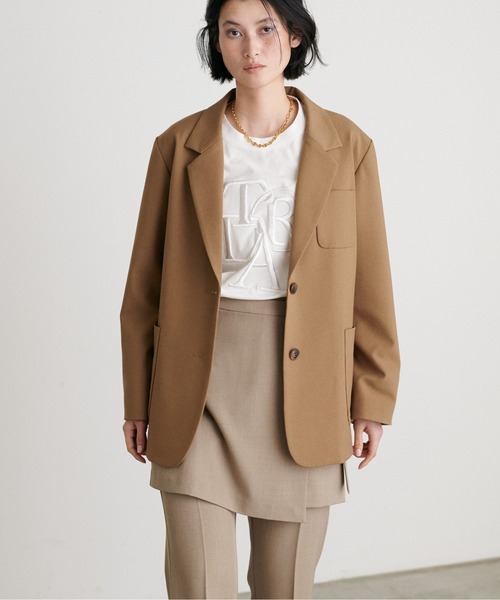 LARUTA（ラルータ）の「【LARUTA】厚盛りロゴ刺繍T（Tシャツ/カットソー・レディース・オフホワイト/ピンク/ブラック・MEDIUM/LARGE）」の15枚目の写真