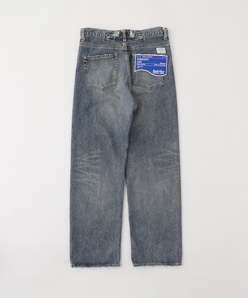 DAIRIKU / ダイリク Straight Vintage Denim Pants RG-DNM4