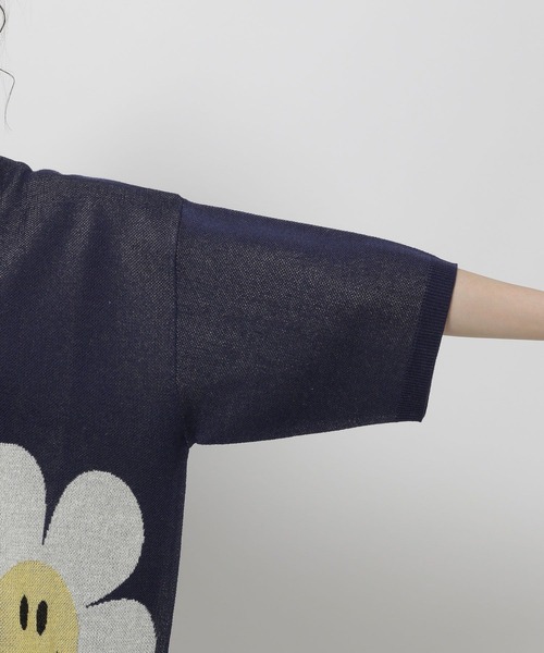 WIGGLE WIGGLE（ウィグルウィグル）の「【wiggle wiggle(ウィグルウィグル)】コラボ モチーフZIPシャツ（シャツ/ブラウス・レディース・アイボリー/グリーン/ネイビー・FREE）」の18枚目の写真