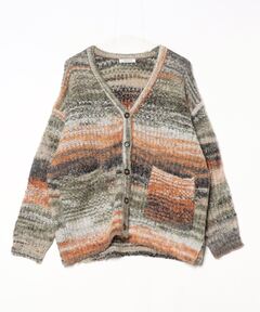 セール】STUSSY/ステューシー HAIRY PLAID CARDIGAN カーディガン