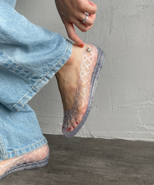 MEDUSE サンダル 「MEDUSE/メデュース」 JUTAM グリッターラバー