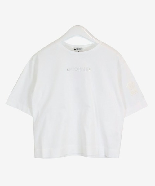 セール】コットン混五分袖プルオーバー（Tシャツ/カットソー