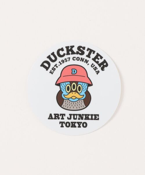 go slow caravan(ゴースローキャラバン)の「Duckster/ダックスター DS×ART JUNKIE コラボS/STEE《BUTIGER》(Tシャツ/カットソー・メンズ・ホワイト/ブラック/セージグリーン・LARGE/MEDIUM/X-LARGE)」の5枚目の写真