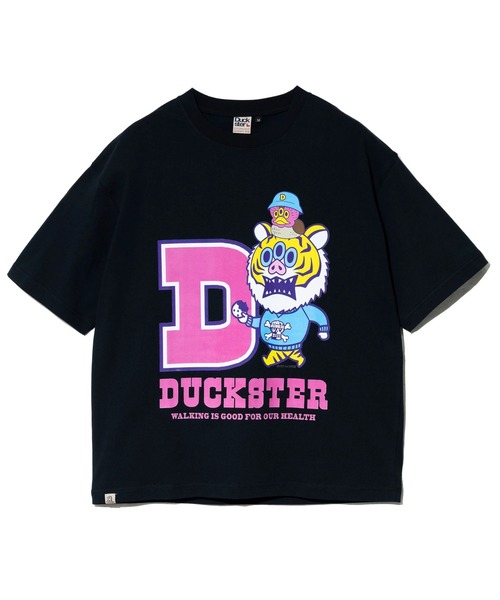 go slow caravan(ゴースローキャラバン)の「Duckster/ダックスター DS×ART JUNKIE コラボS/STEE《BUTIGER》(Tシャツ/カットソー・メンズ・ホワイト/ブラック/セージグリーン・LARGE/MEDIUM/X-LARGE)」の11枚目の写真