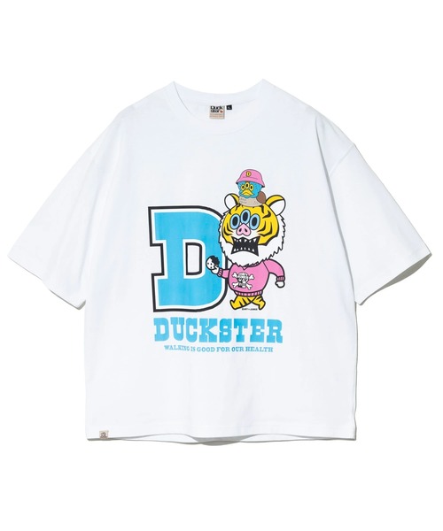 go slow caravan(ゴースローキャラバン)の「Duckster/ダックスター DS×ART JUNKIE コラボS/STEE《BUTIGER》(Tシャツ/カットソー・メンズ・ホワイト/ブラック/セージグリーン・LARGE/MEDIUM/X-LARGE)」の16枚目の写真