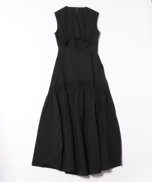 SUWDEE(スーディー)の「back open lace tiered one piece(ワンピース・レディース・ブラック/ブルー・FREE)」の20枚目の写真