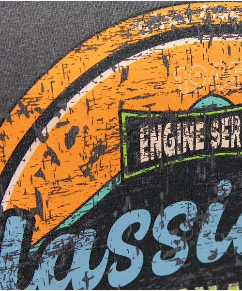 clear（クリア）の「オーバーサイズケミカル加工レトロプリントTシャツ [着回し力抜群 大人カジュアル]≪2025SS新作≫（Tシャツ/カットソー・レディース・ネイビー/チャコールグレー・F）」の3枚目の写真