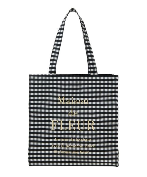 本日まで出品 elu フルールトート(square) elu フルールトート