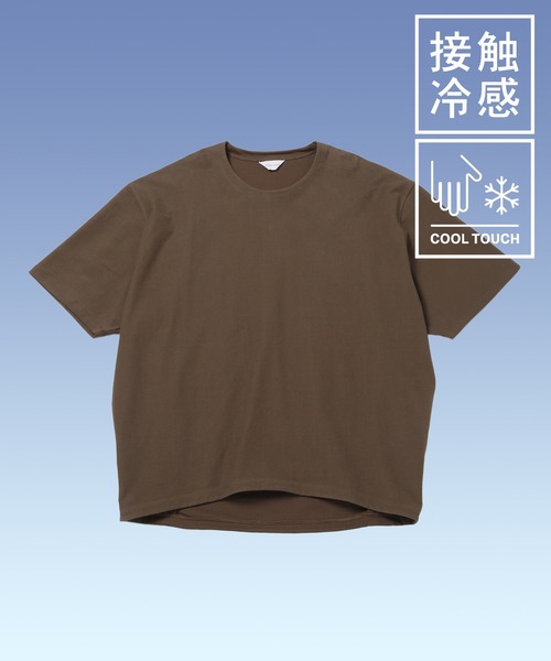 接触冷感【MINUS】オーバーサイズ Tシャツ（Tシャツ/カットソー